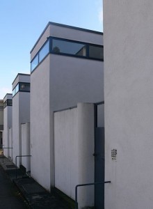 Weißenhofsiedlung, Reihenhäuser von J. J. P. Oud